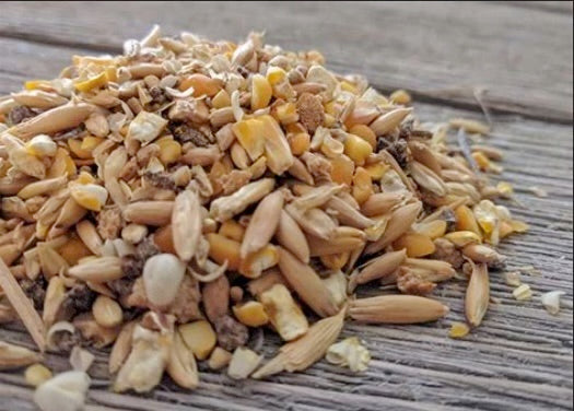 Organically Grown Goat & Chicken Feed