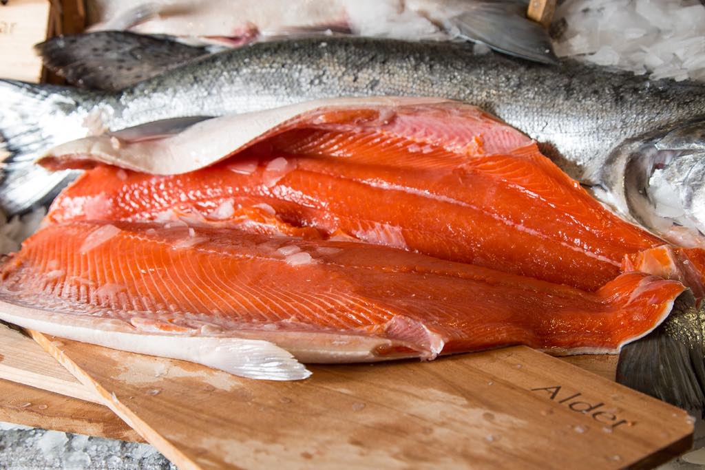 Fresh Wild Caught Alaskan Salmon - Frozen Fillet